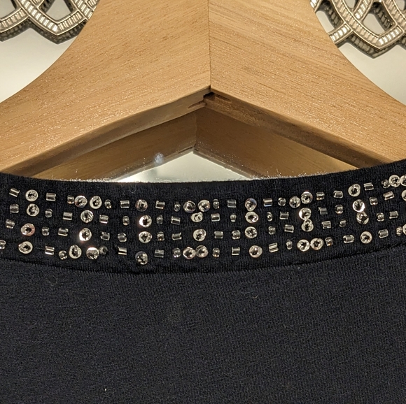 Isaac Mizrahi Beaded Tank Top - Picture 3 of 6